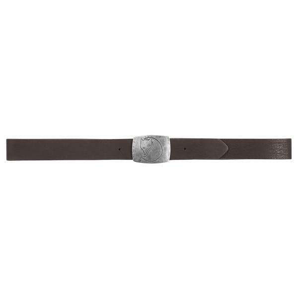 Fjallraven Murena Silver Belt Leather Brown - Parasol Store