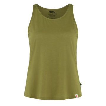 Fjallraven Womens High Coast Lite Tank Top Moss Green Fjallraven