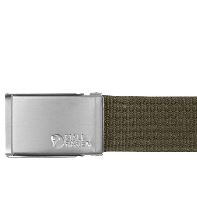 Fjallraven Canvas Belt Dark Olive Fjallraven