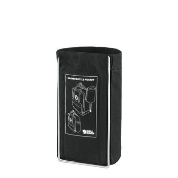 Fjallraven Kanken Bottle Pocket Black Fjallraven Kanken Bags