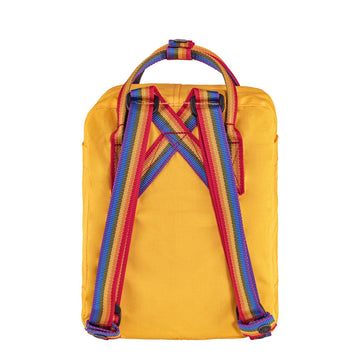 Fjallraven Kanken Rainbow Mini Backpack Warm Yellow / Rainbow Pattern Fjallraven Kanken Bags
