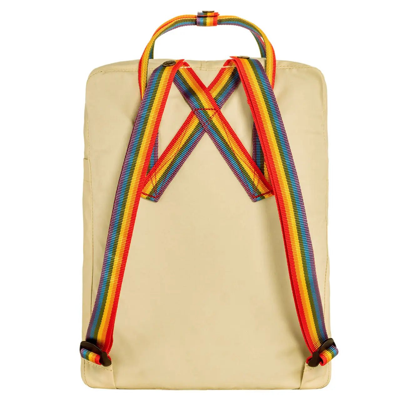 Fjallraven Kanken Rainbow Classic Backpack Light Oak / Rainbow Pattern Fjallraven Kanken Bags