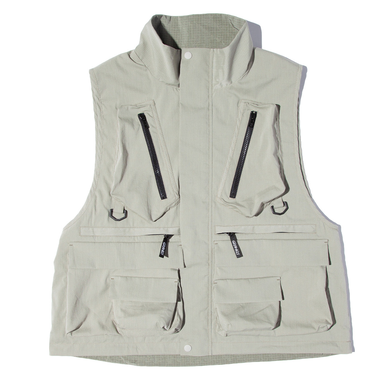 Gramicci By F/Ce. Hunting Vest Beige Gramicci