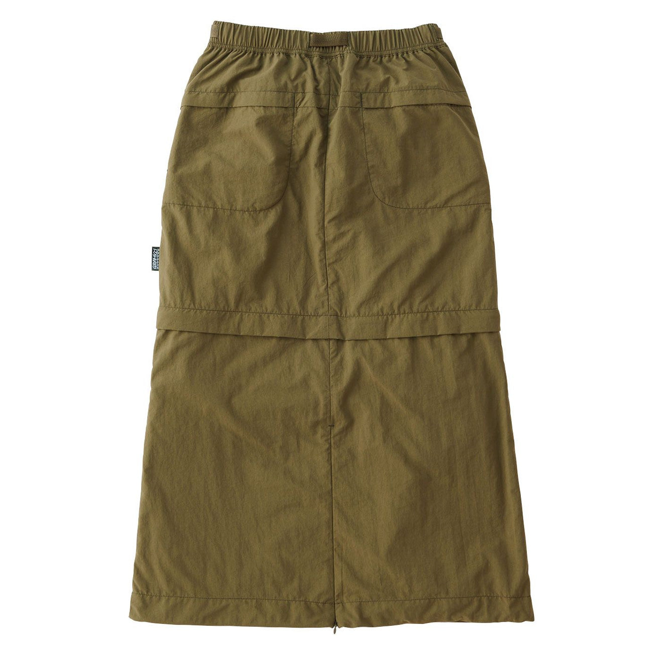 Gramicci Womens Convertible Micro Ripstop Skirt Army Green Gramicci