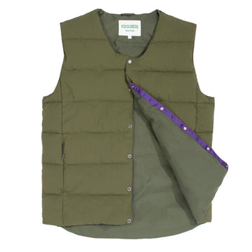 Hikerdelic Quilted Vest - Khaki Hikerdelic