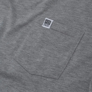 Hikerdelic Pocket T-Shirt Grey Marl Hikerdelic