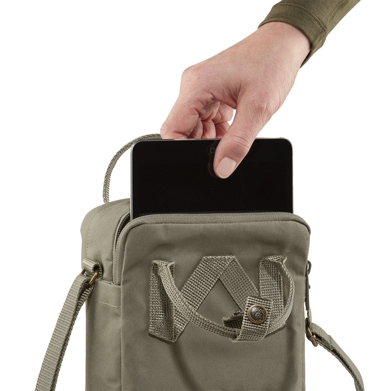 Fjallraven Kanken Sling Cross Body Bag Fog Fjallraven Kanken Bags