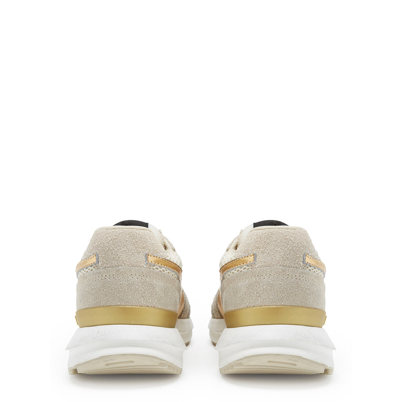 Diadora Women Kmaro 42 Metal Wax Trainers Seedpearl / Oyster Gray Diadora