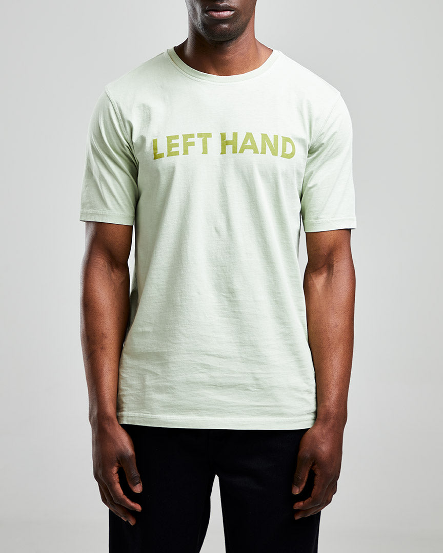 Left Hand Hand Tee Light Green Left Hand