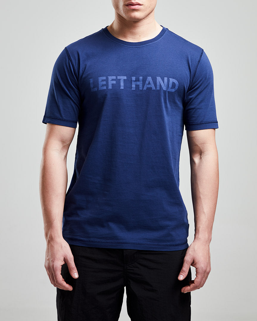 Left Hand Hand Tee Navy Left Hand