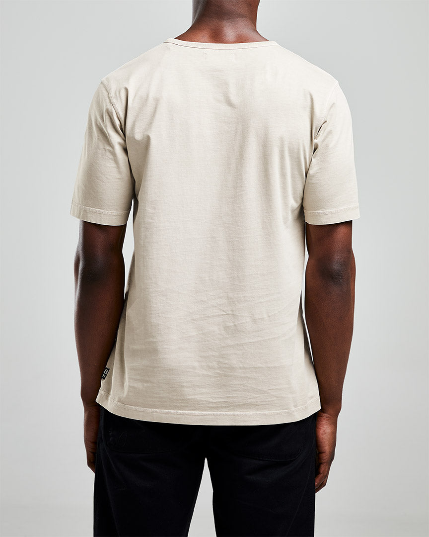 Left Hand Patch Pocket Tee Khaki Left Hand