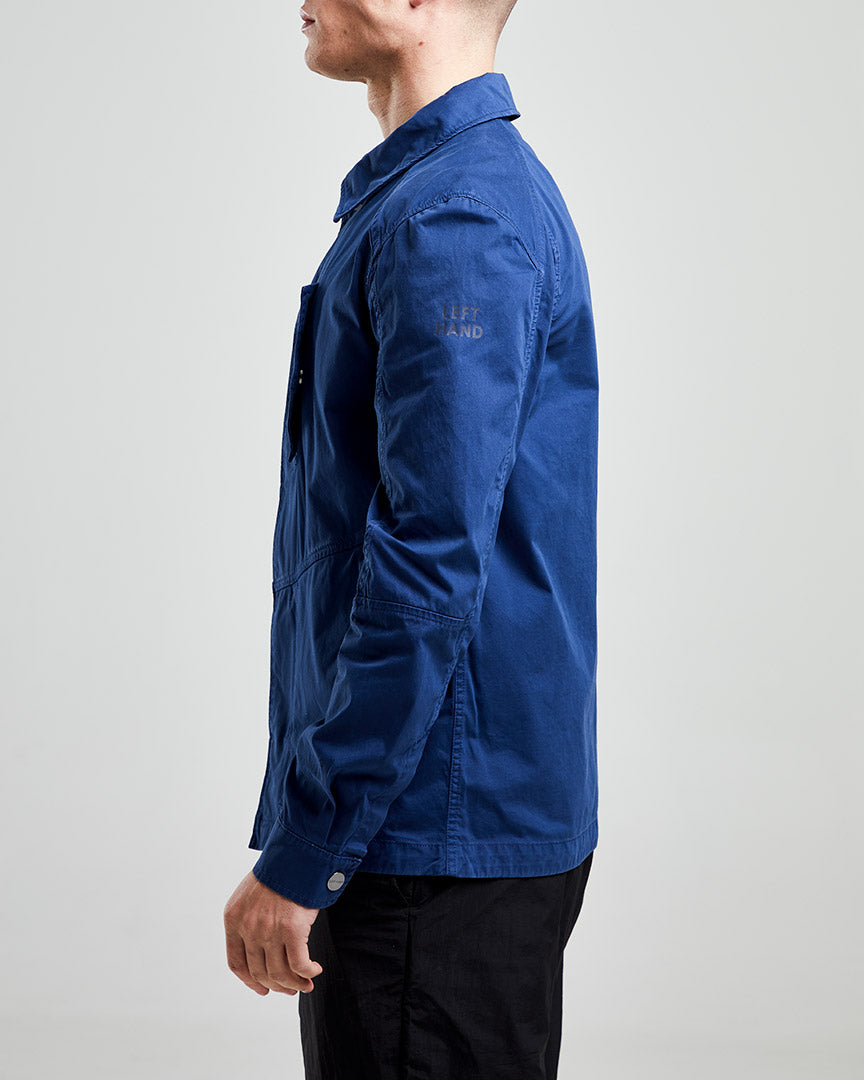 Left Hand Sesia Overshirt Navy Left Hand