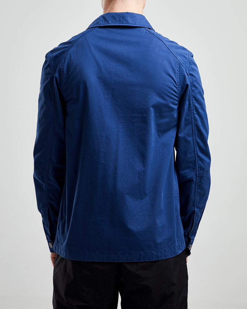 Left Hand Sesia Overshirt Navy Left Hand