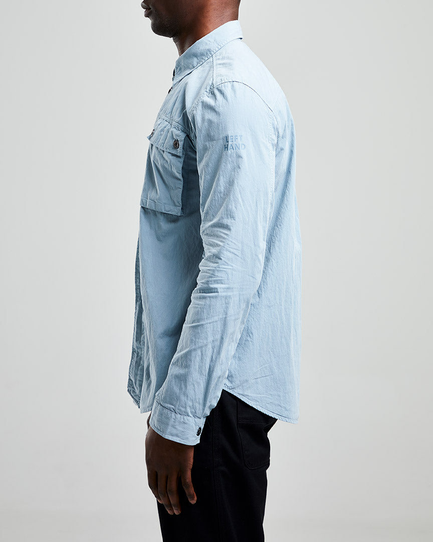 Left Hand Twin Pocket Shirt Light Blue Left Hand