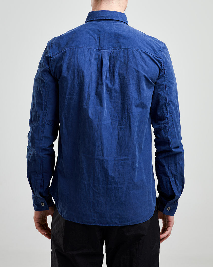 Left Hand Twin Pocket Shirt Navy Left Hand
