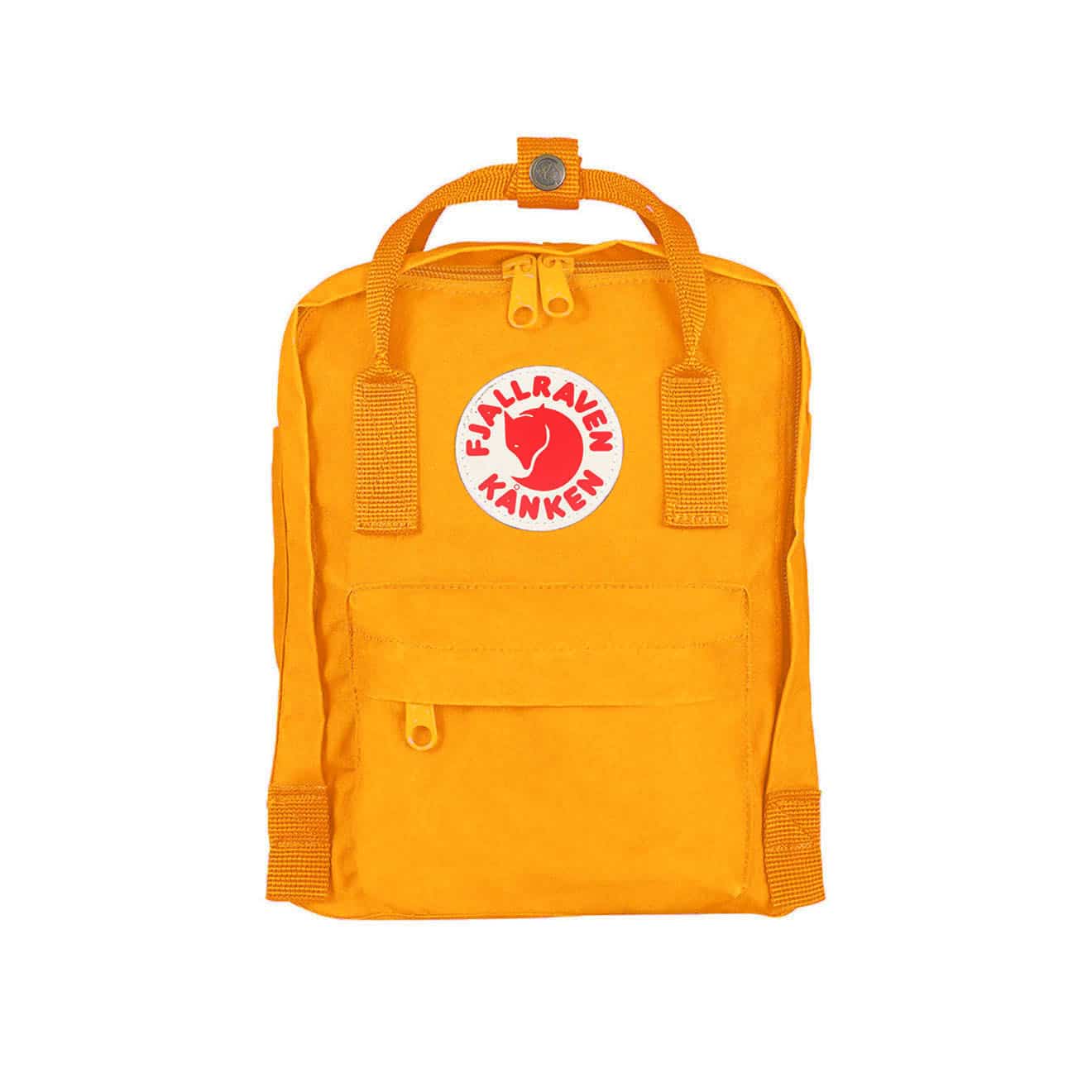 Fjallraven kanken mini clearance backpack yellow
