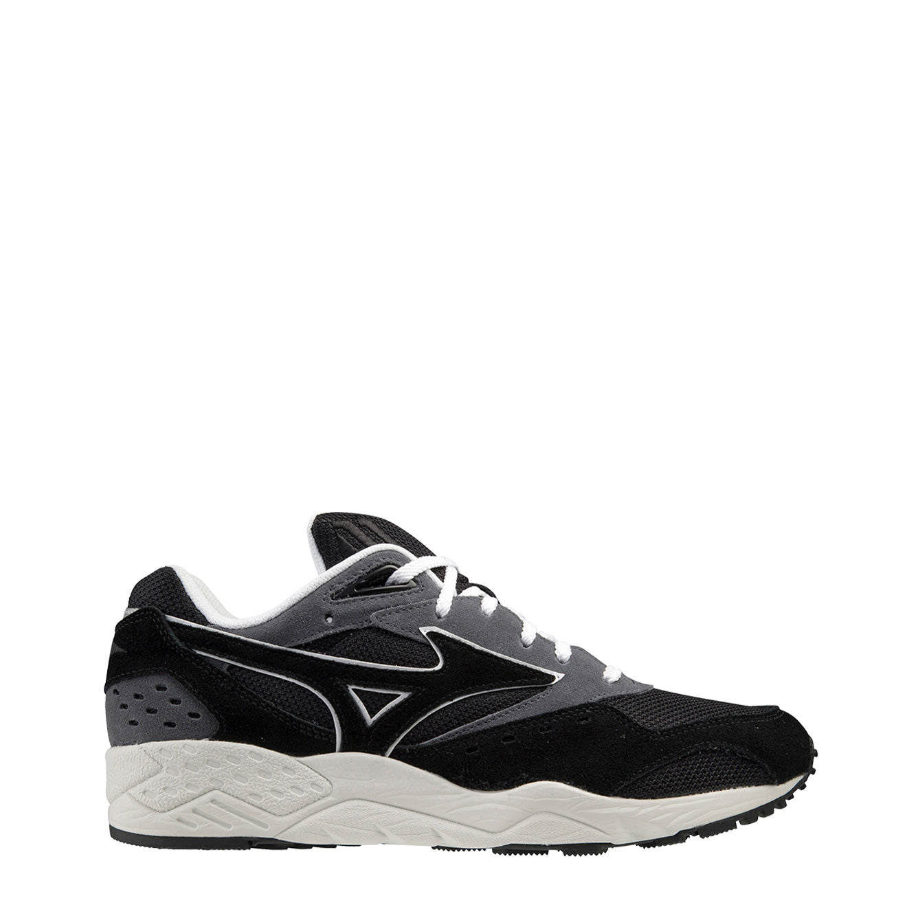 Mizuno Womens Contender S Trainers Black / White / Iron Gate Mizuno