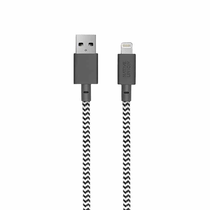 Native Union 3m Belt Cable Lightning Zebra Native Union