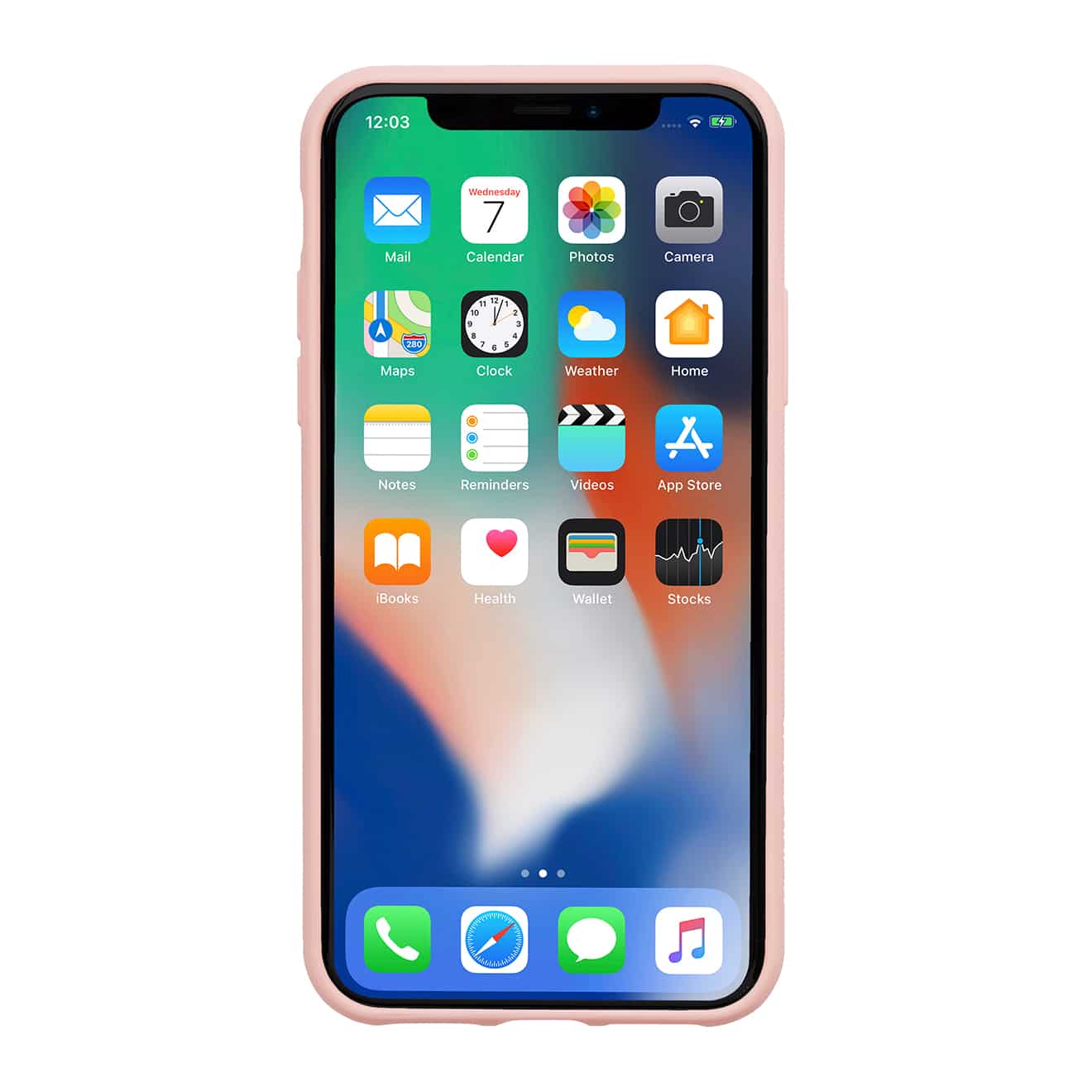 Native Union Clic Canvas iPhone XS Case Rose Native Union