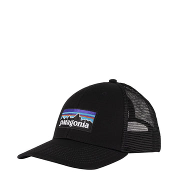 Patagonia P-6 Logo LoPro Trucker Hat Black Patagonia