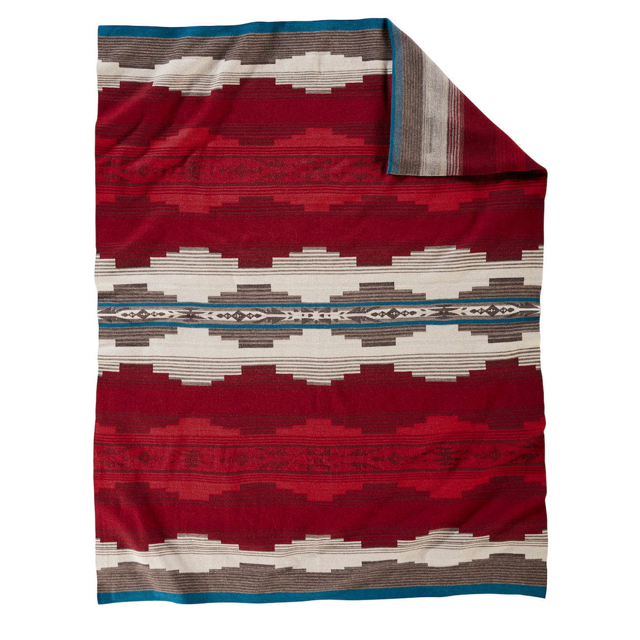 Pendleton Knit Jacquard Throw Alamosa Pendleton
