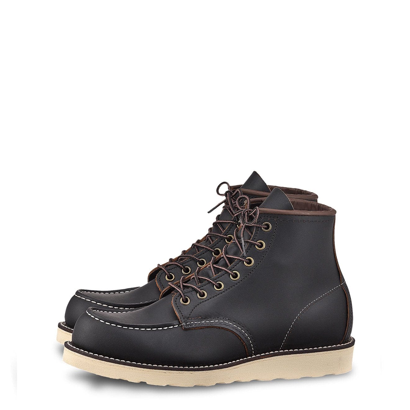 Red Wing 6-inch Classic Moc Boot Black Prairie Red Wing