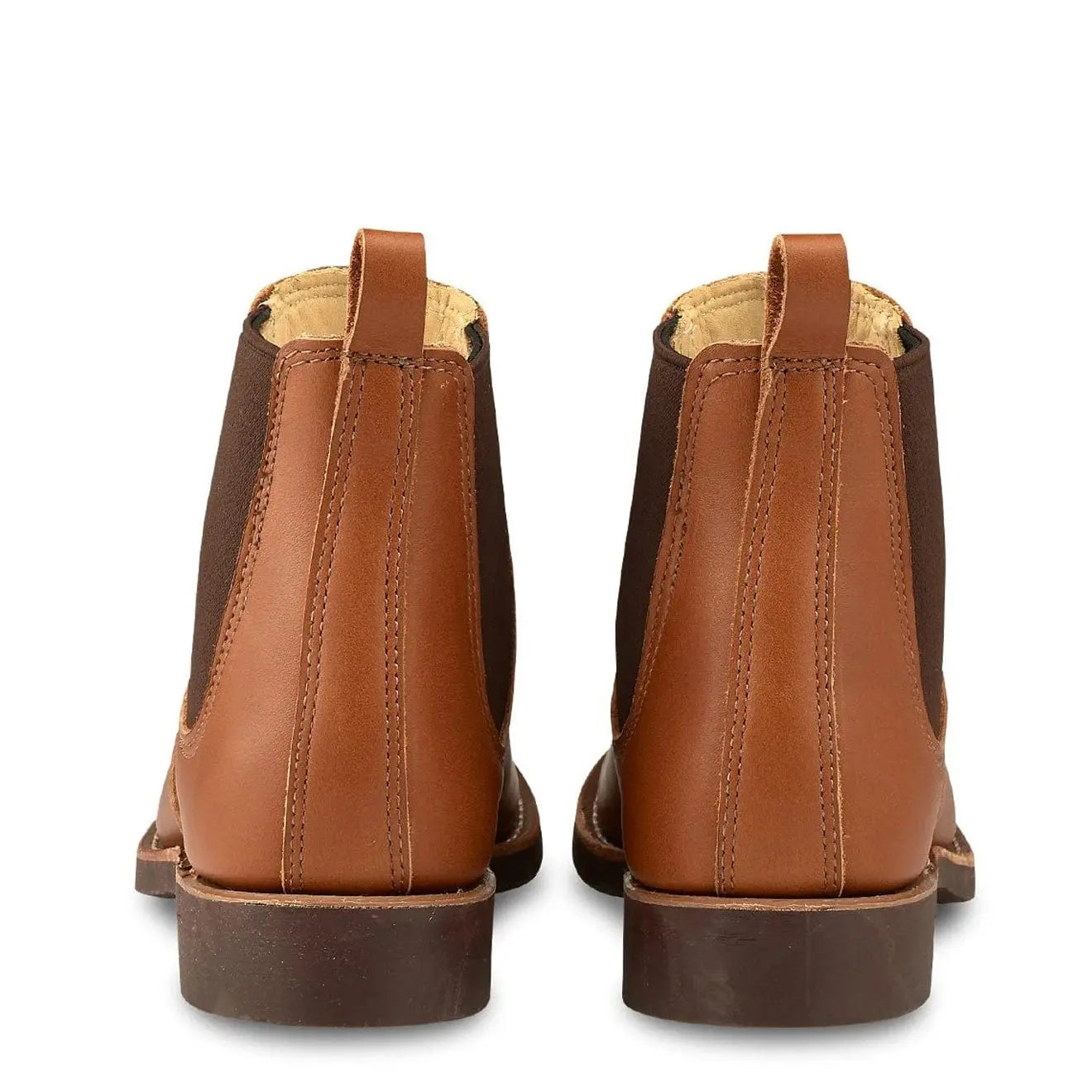 Red Wing Womens 6-inch Chelsea Boot Tan Boundary Red Wing