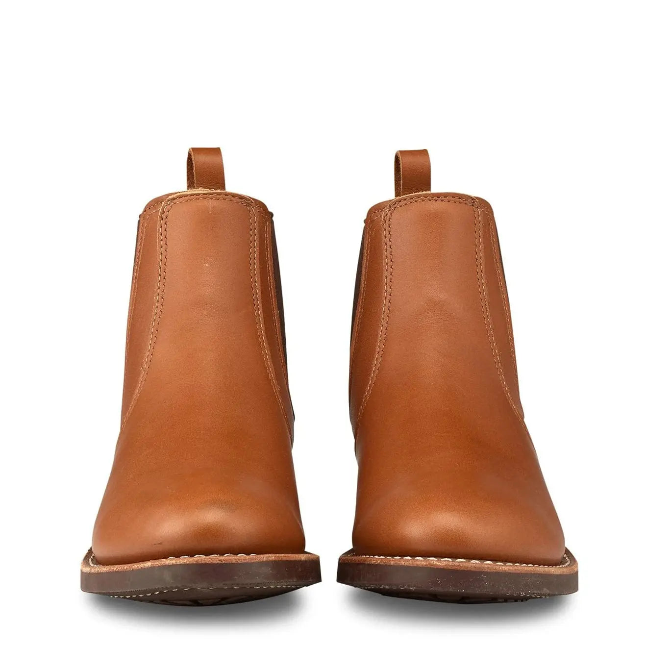Red Wing Womens 6-inch Chelsea Boot Tan Boundary Red Wing