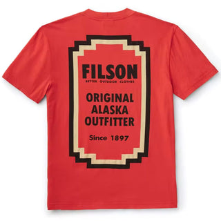 Filson S/S Lightweight Outfitter T-Shirt Red Filson