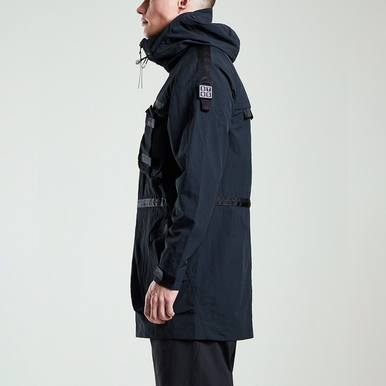 ST95 Geo Parka Black ST95