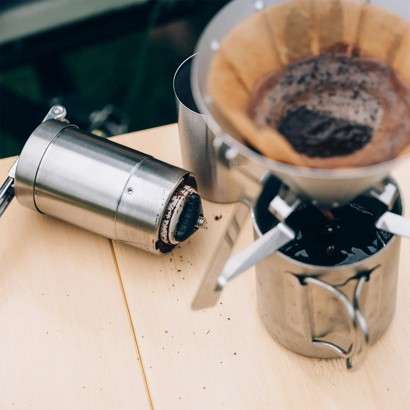 Snow Peak Field Barista Coffee Grinder Snow Peak