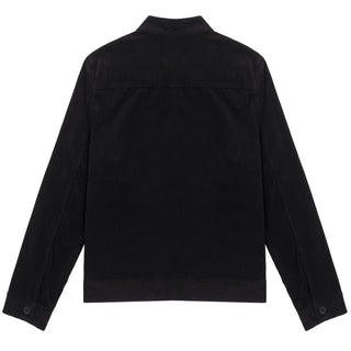 Sunspel Womens Corduroy Boxy Jacket Black Sunspel