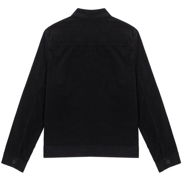 Sunspel Womens Corduroy Boxy Jacket Black Sunspel