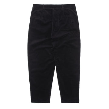 Sunspel Womens Corduroy Trousers Black Sunspel