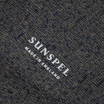 Sunspel Organic Cotton Socks Navy / Caper Twist Sunspel