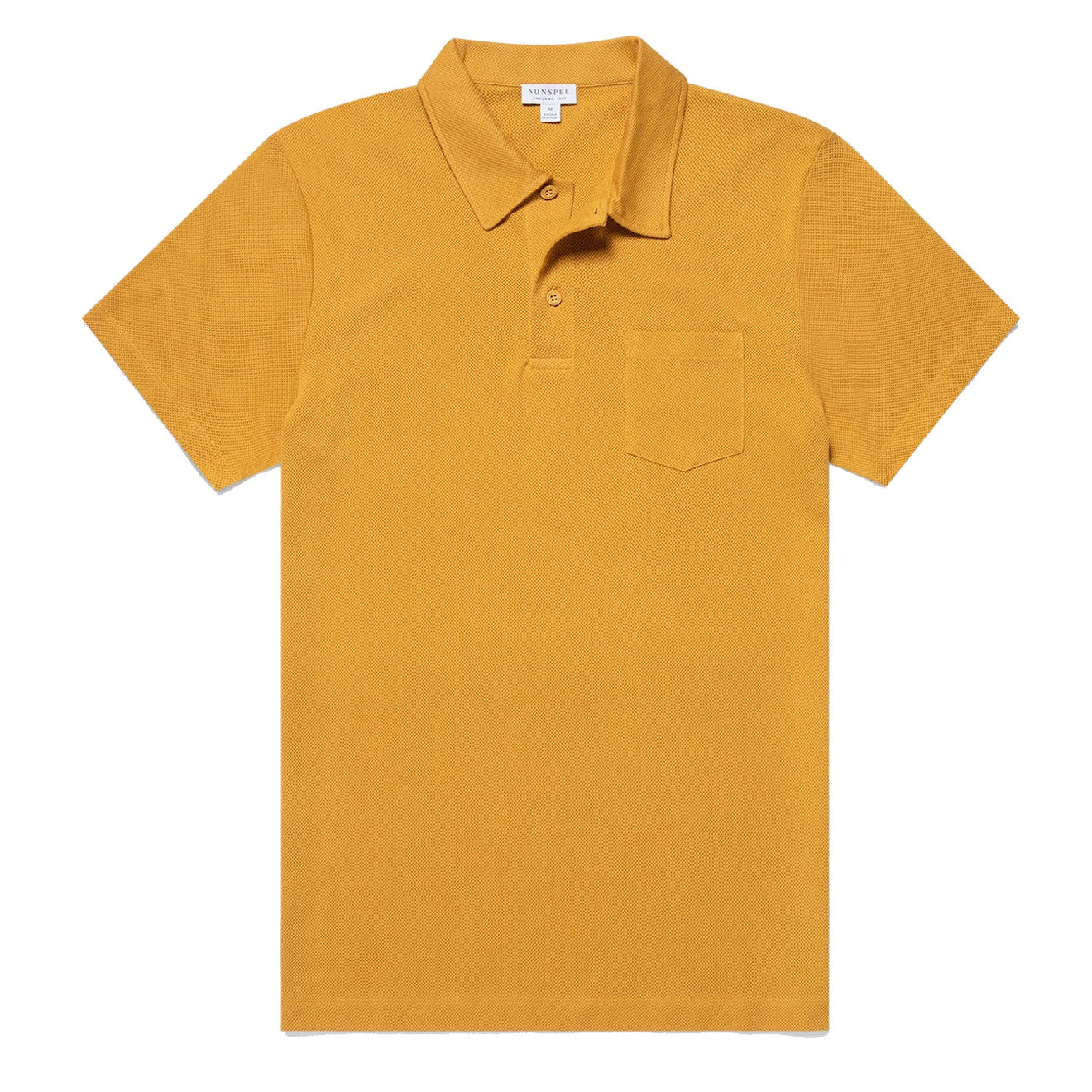 Sunspel Riviera Polo Shirt Cider Sunspel