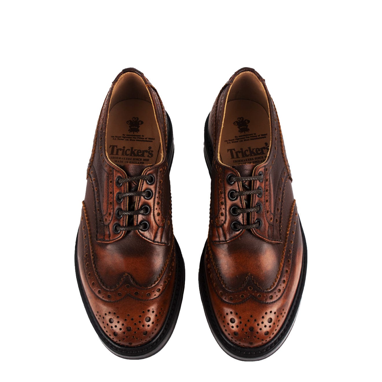 Trickers Bourton Country Shoe Caramel Kudu Trickers