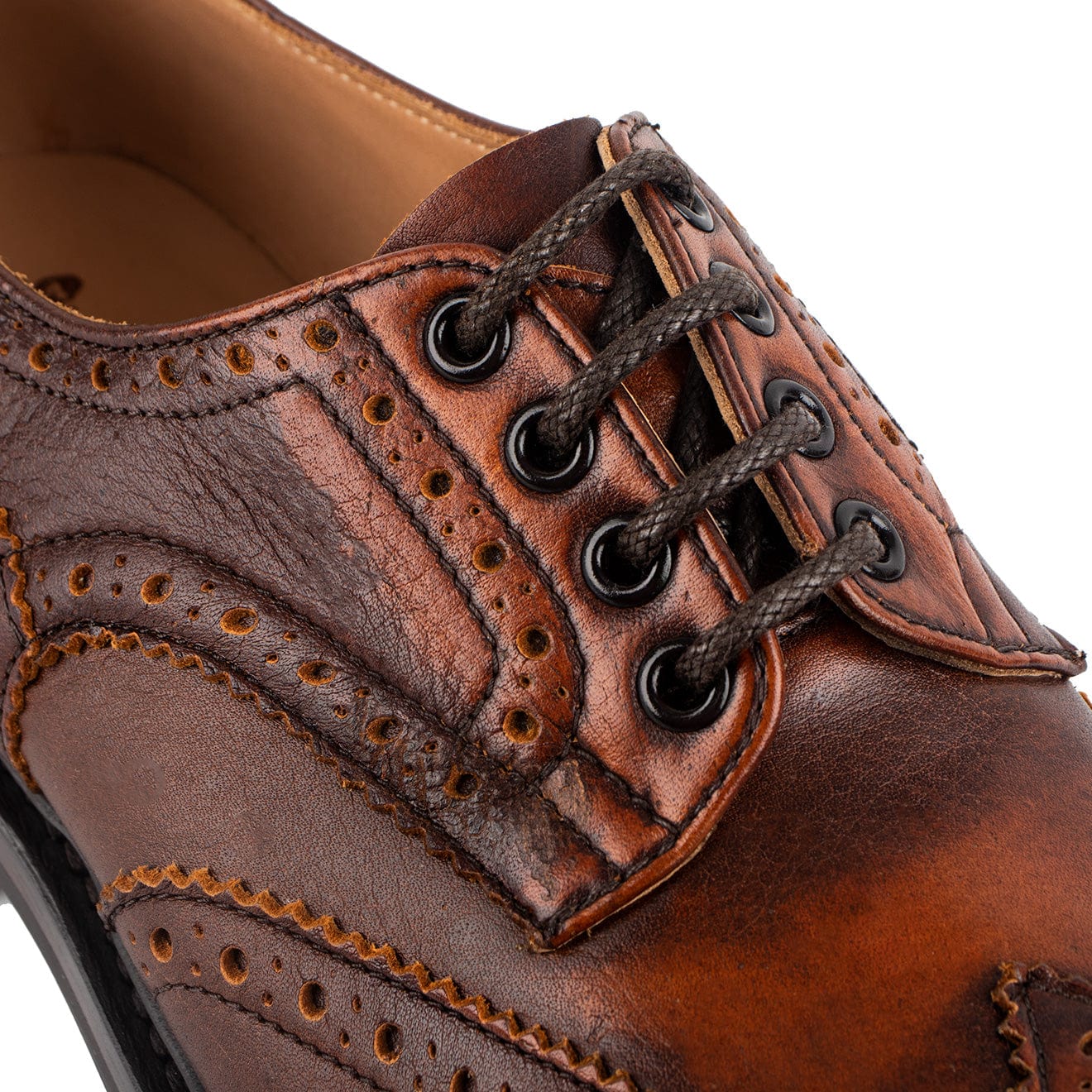 Trickers Bourton Country Shoe Caramel Kudu Trickers