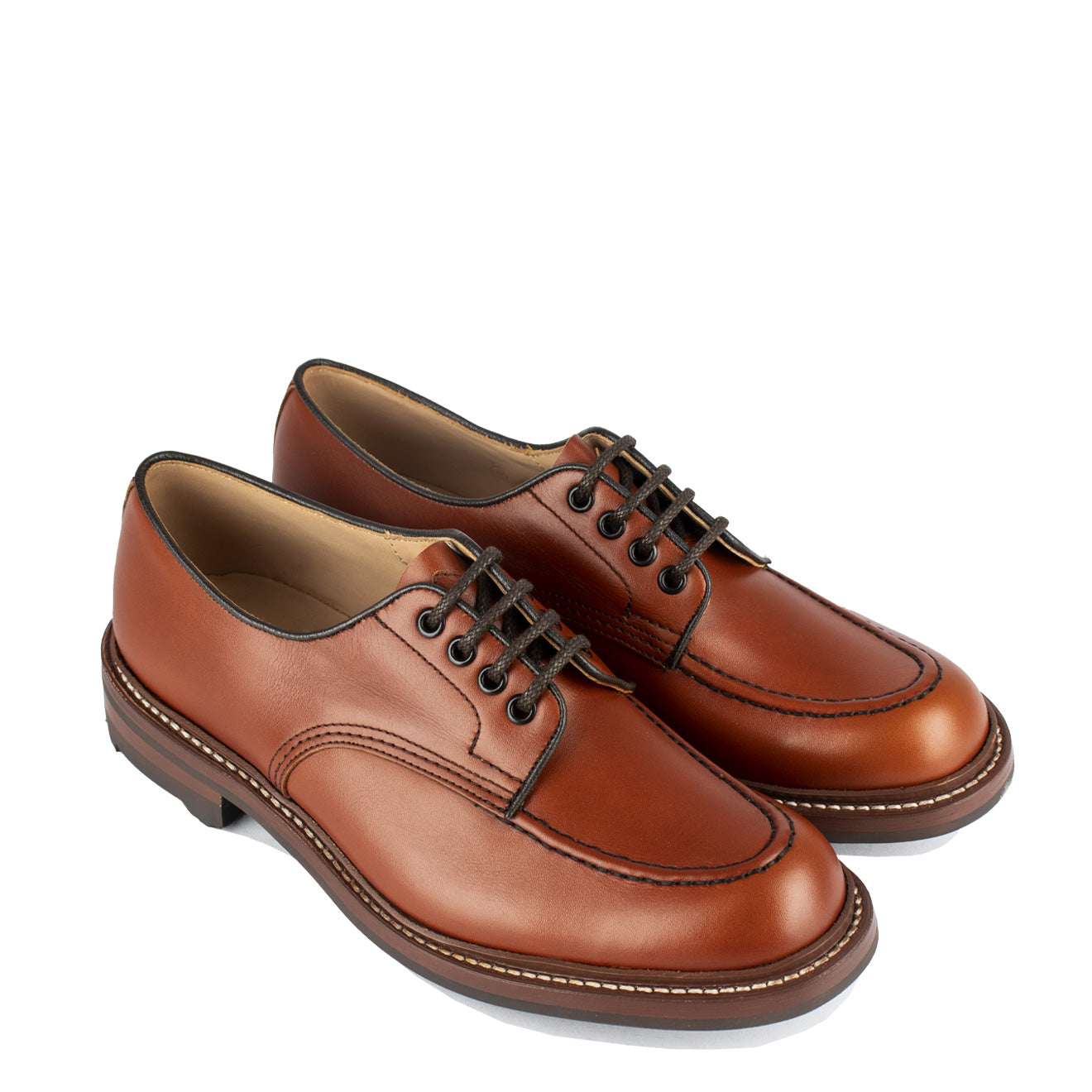 Trickers Heath Golf Derby Shoe Marron Trickers