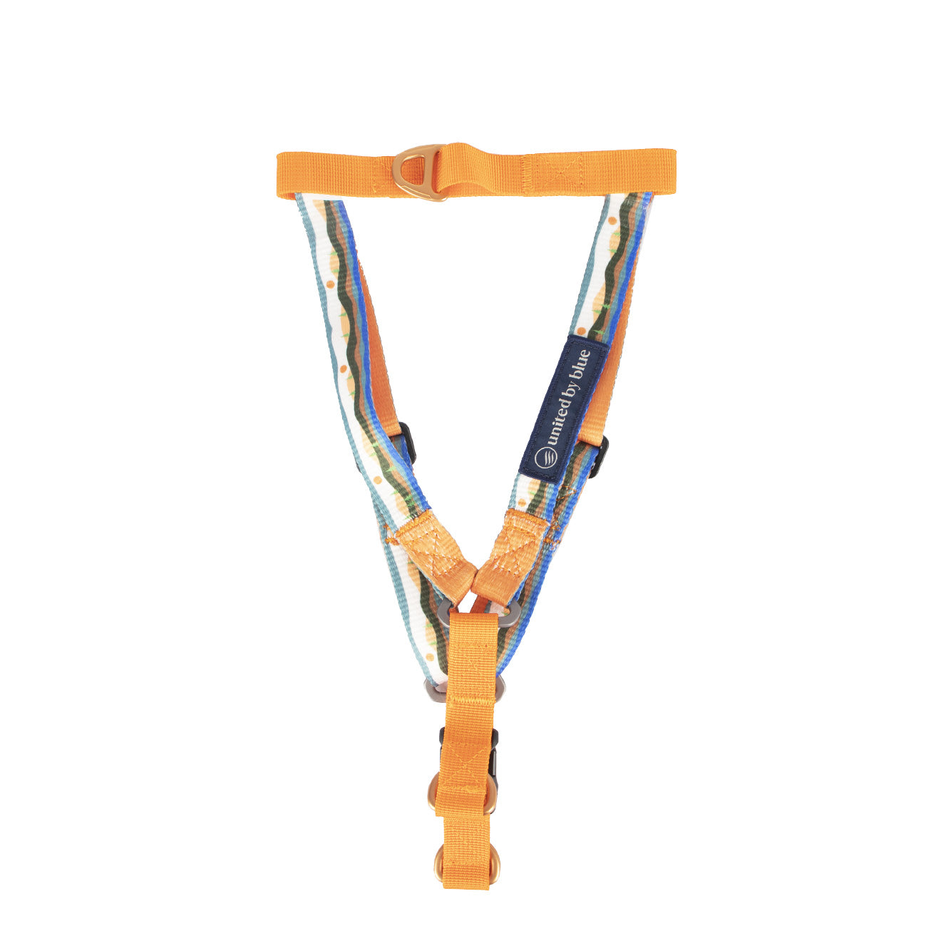 United by Blue Woven Dog Harness Marigold / Fresh Air United by Blue