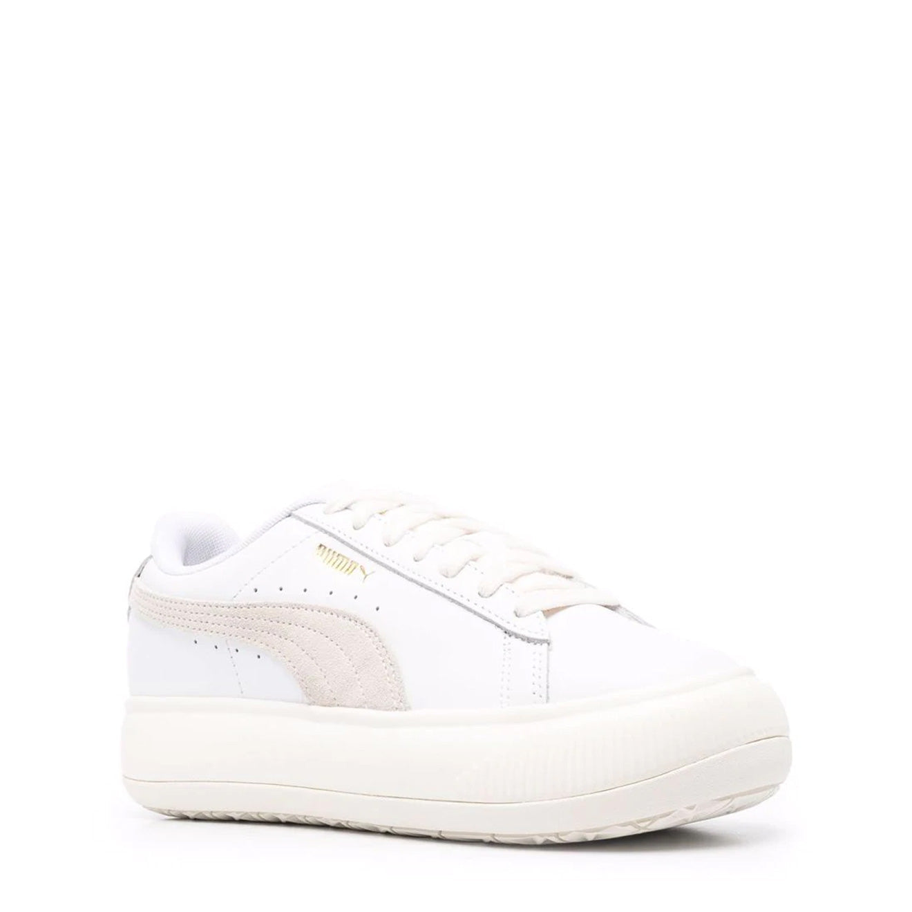 Puma Womens Suede Mayu Trainer White / Marshmallow Puma