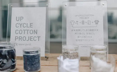 Snow Peak's 'Up Cycle Cotton Project'