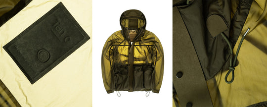 Luxury Technical Outerwear - Ten C Skye Ten Anorak