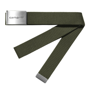 Carhartt WIP Clip Belt Office Green - Parasol Store