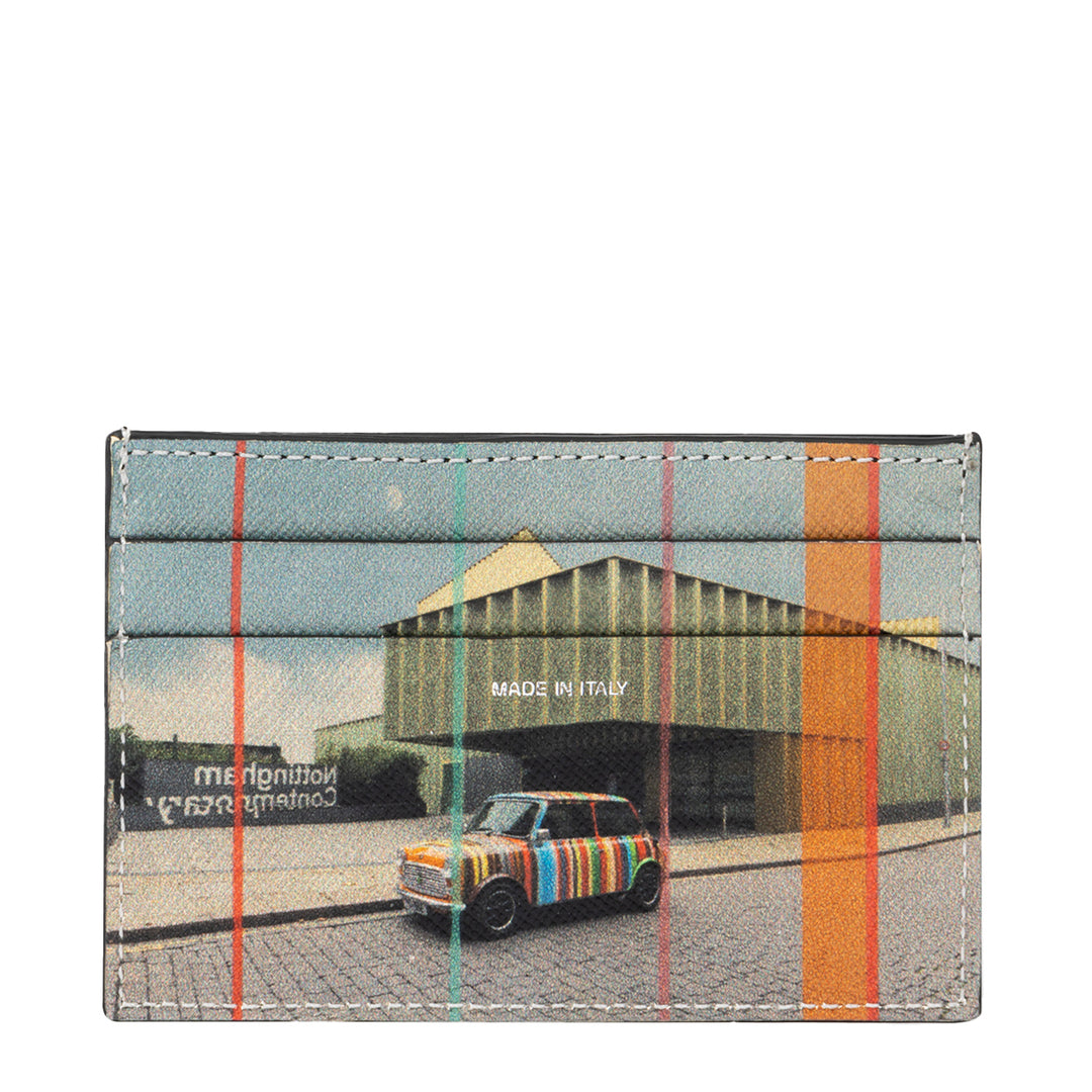 Paul Smith Mini Nottingham Card Holder Multi Paul Smith