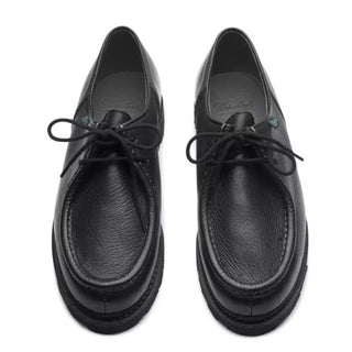 Paraboot Michael Deerskin Shoe Black - Parasol Store