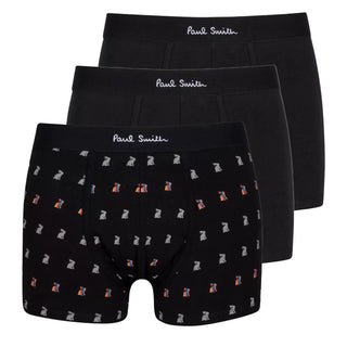 Paul Smith Trunk 3 Pack Rabbit Black - Parasol Store