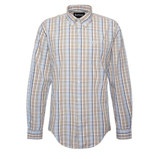 Barbour Malton Regular Shirt Sky - Parasol Store