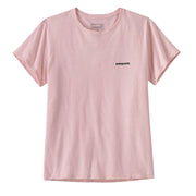 Patagonia Womens P-6 Logo Responsibili Tee P-6 Outline: Whisker Pink - Parasol Store