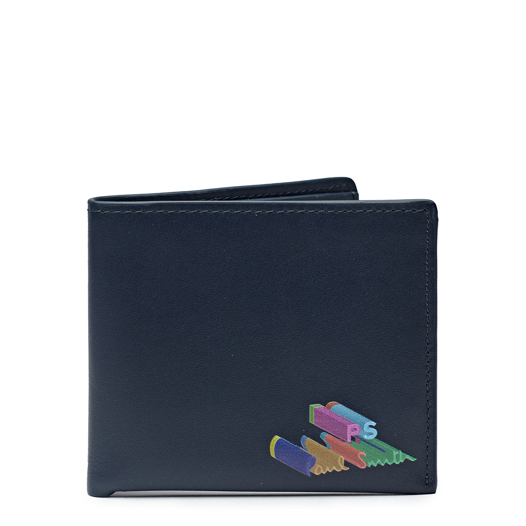 Paul Smith Wallet Billfold Navy Paul Smith